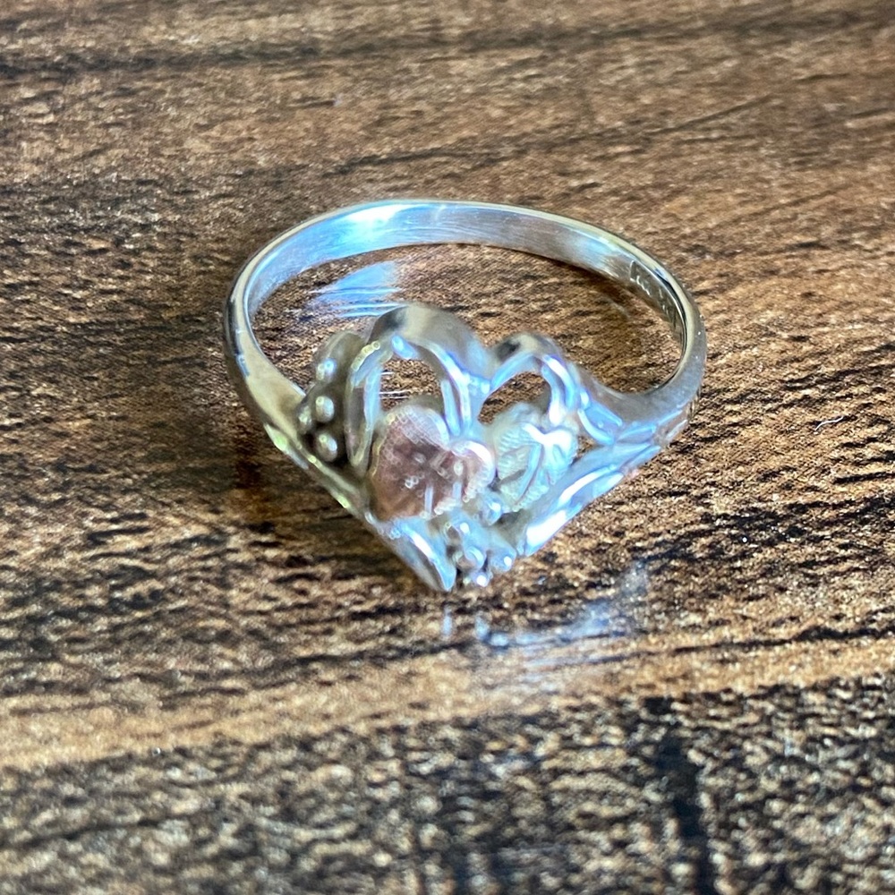 Black hills gold ring.